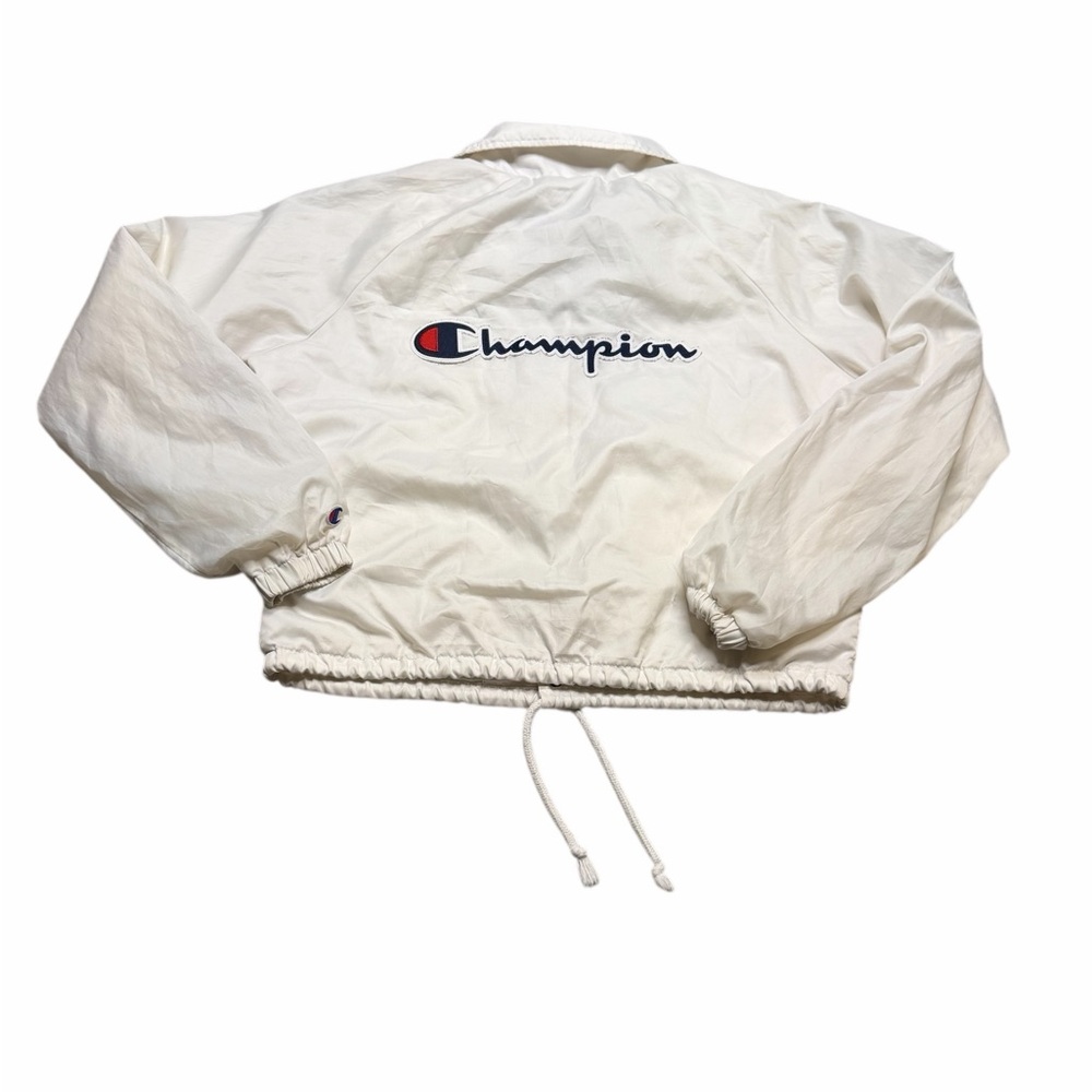 🤍 Vintage Champion Cropped Windbreaker Jacket 🤍 Women’s Size Small